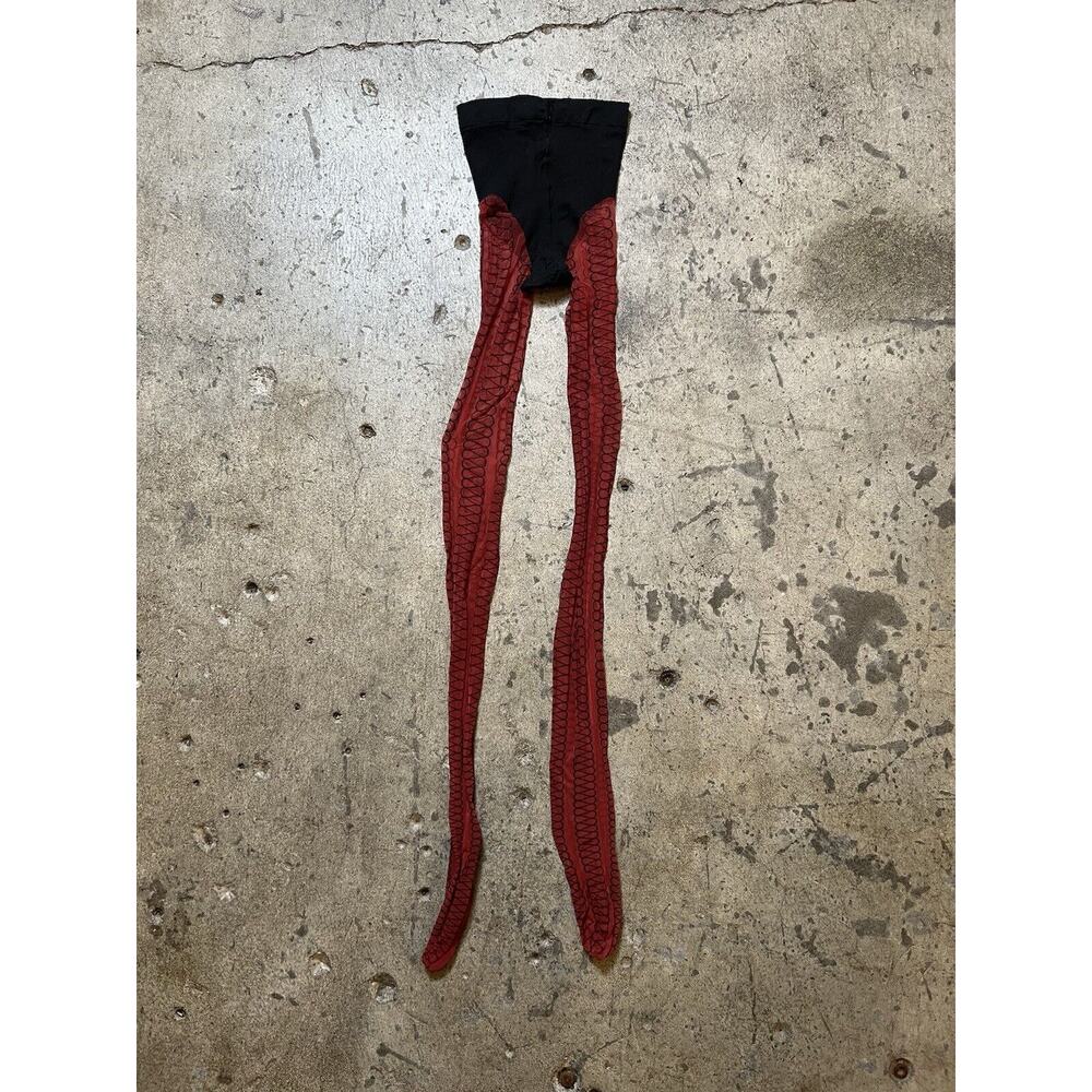 WOLFORD Striped Pattern Tights Size‎ XS Two Tone